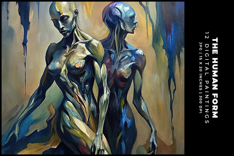 The Human Form - Wall Art - CraftNest - Digital Crafting and Art