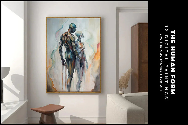 The Human Form - Wall Art - CraftNest - Digital Crafting and Art