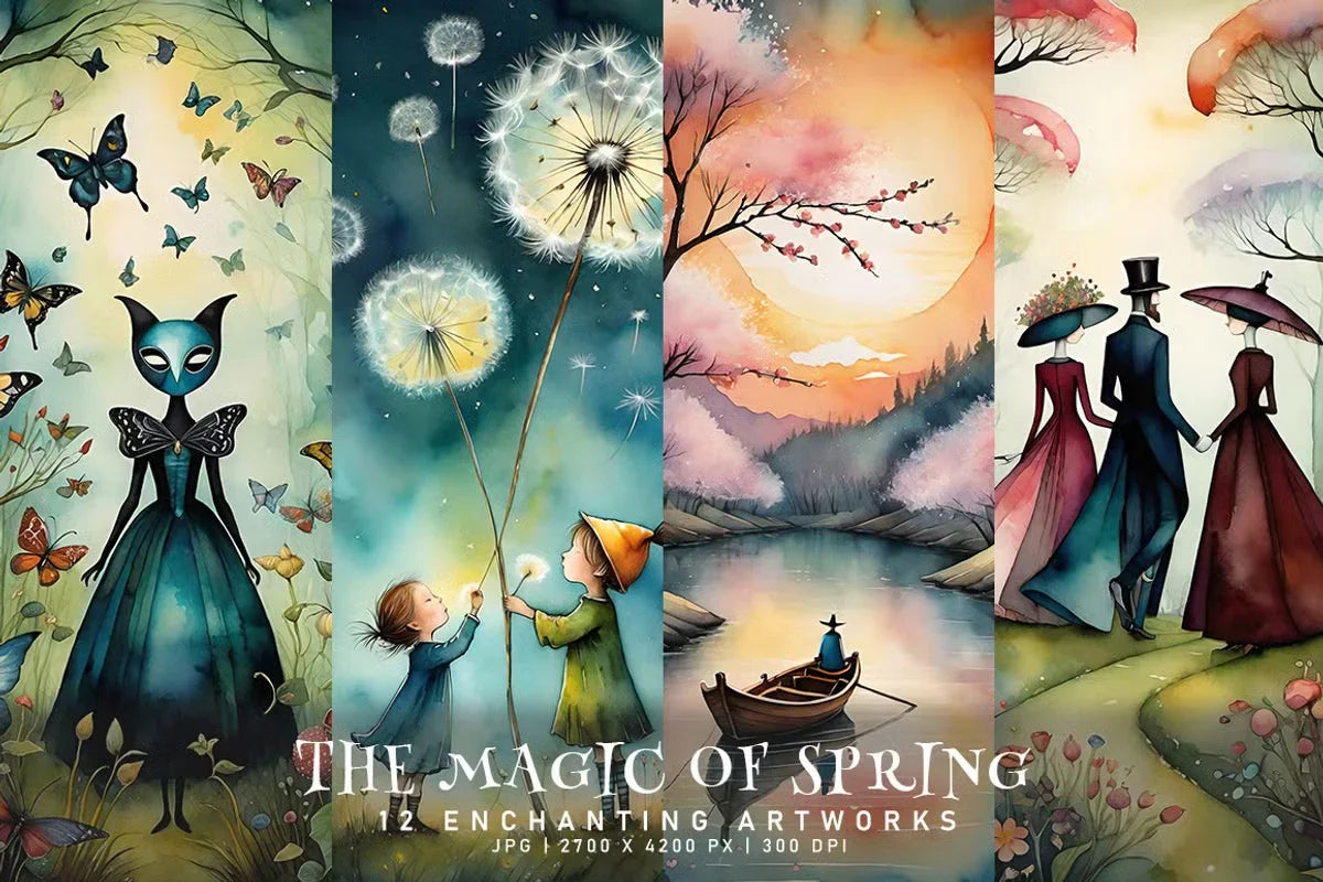 The Magic of Spring - Fantasy - CraftNest - Digital Crafting and Art
