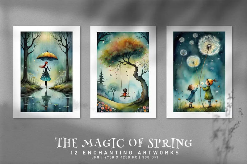 The Magic of Spring - Fantasy - CraftNest - Digital Crafting and Art
