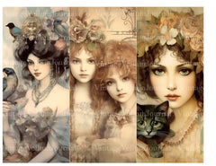 Cute Princess Junk Journal Pages - CraftNest