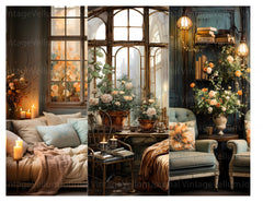 Cozy Interiors Junk Journal Pages - CraftNest