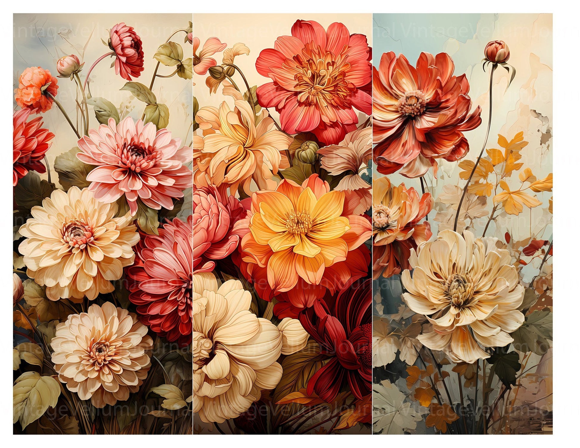 Zinnia's Autumn Zenith Junk Journal Pages - CraftNest