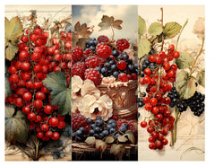 Berry Collections Junk Journal Pages - CraftNest