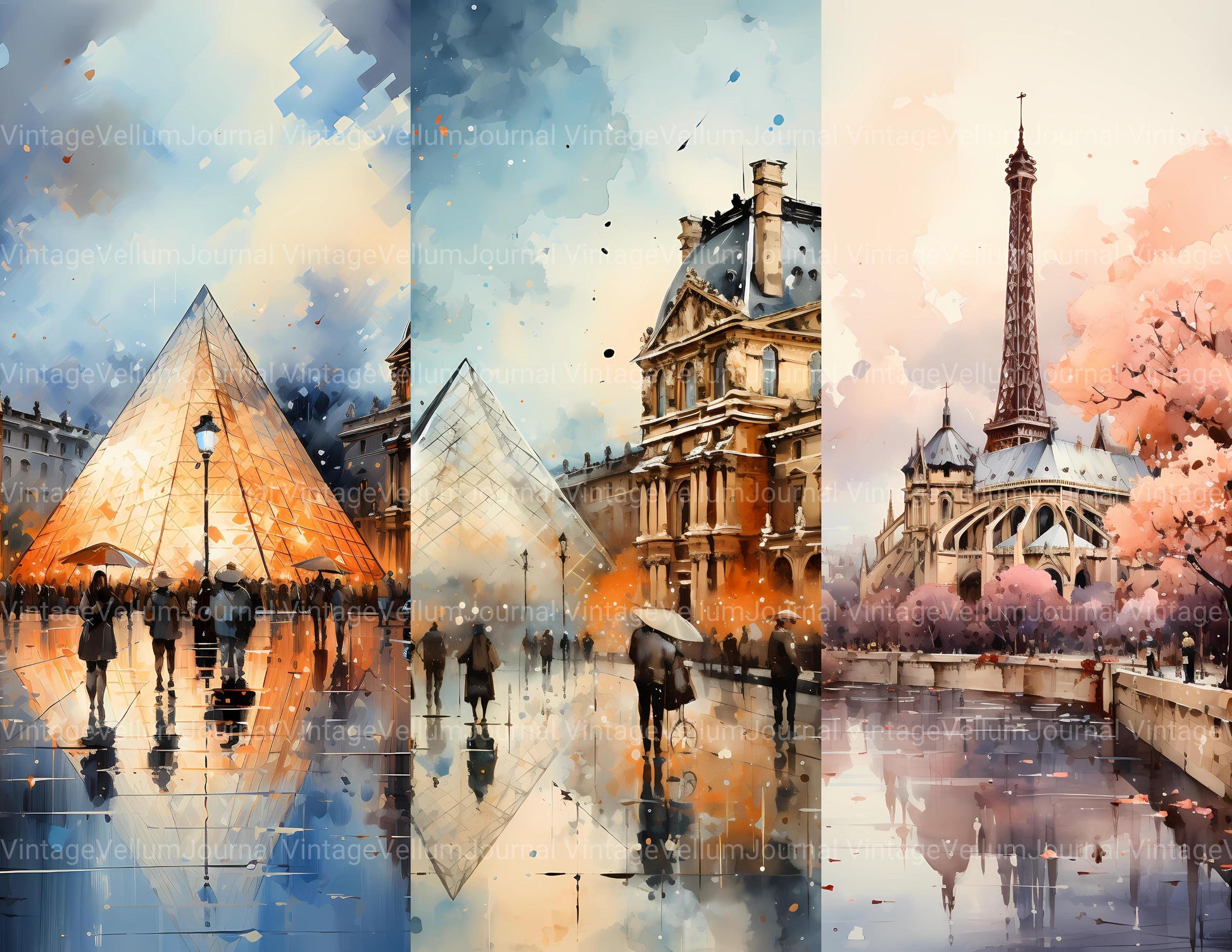 Paris Junk Journal Pages - CraftNest