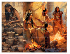 Native Americans Junk Journal Pages - CraftNest