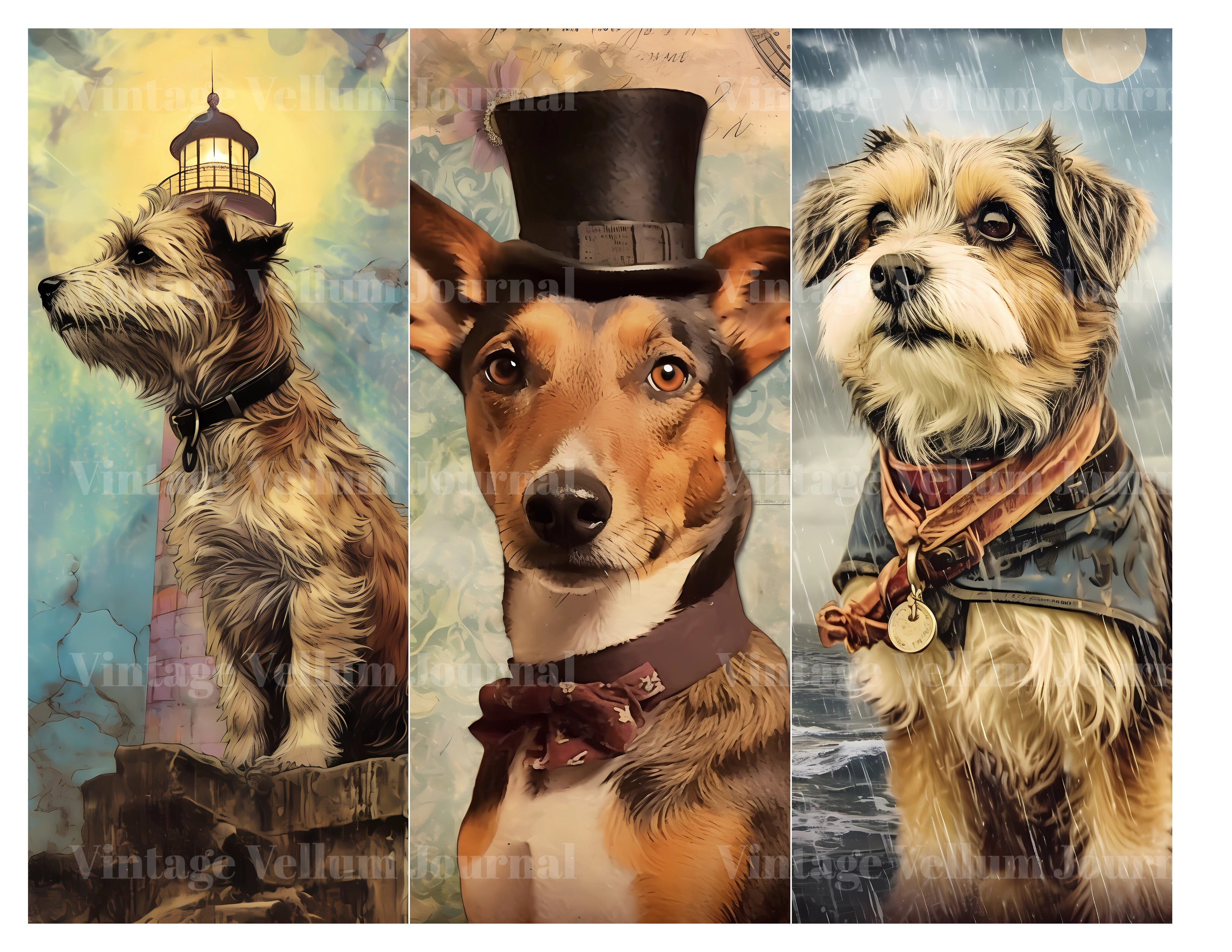 Hero Dogs Junk Journal Pages - CraftNest