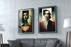 Through the Mirror - Wall Art - CraftNest - Digital Crafting and Art