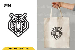 Tiger Logo SVG Bundle - CraftNest - Digital Crafting and Art