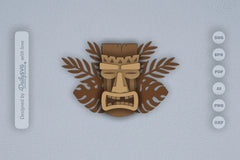 Tiki Mask Tribal Laser Cut SVG Bundle - CraftNest - Digital Crafting and Art