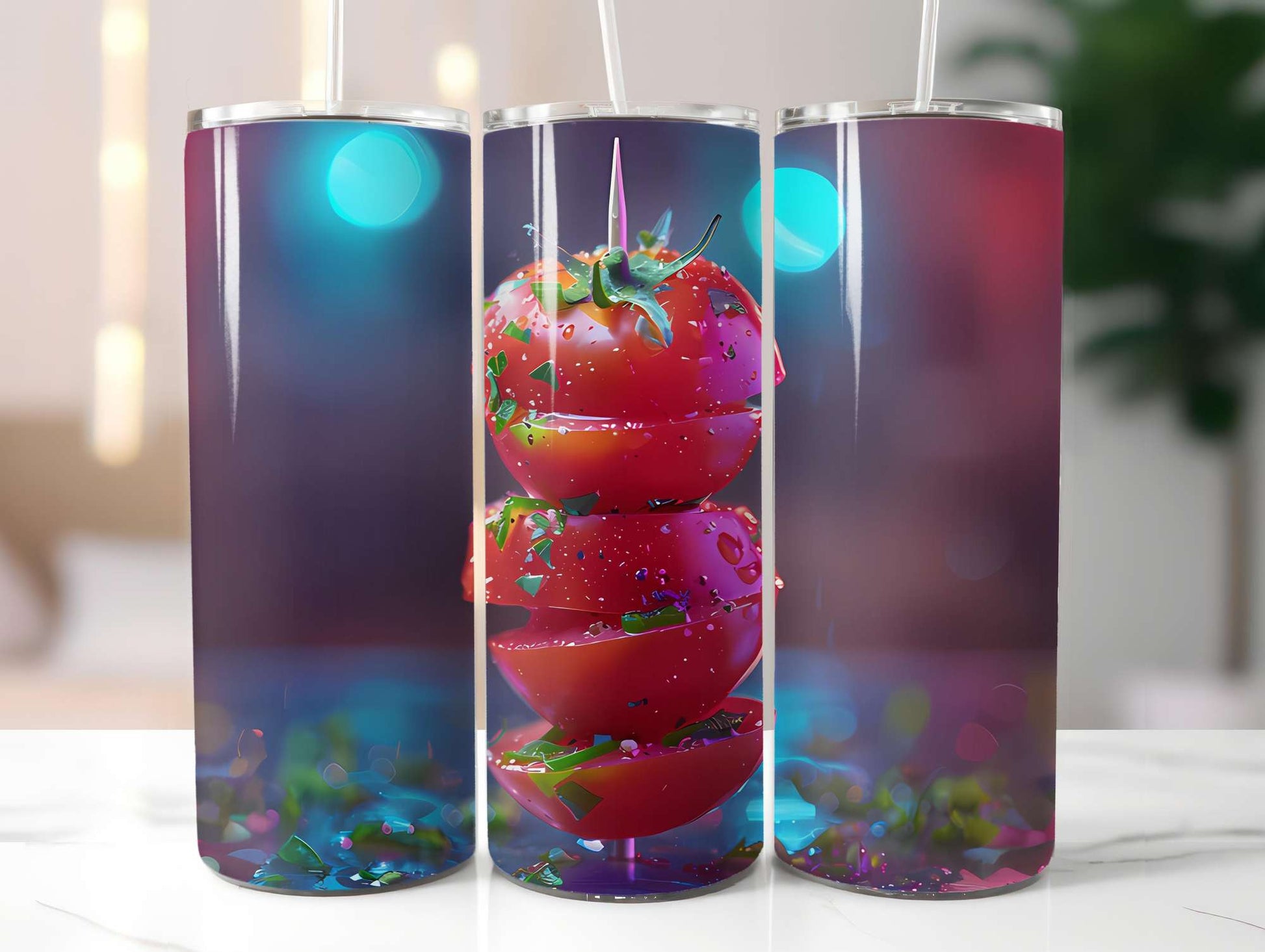 Tomato 3 Tumbler Wrap - CraftNest - Digital Crafting and Art