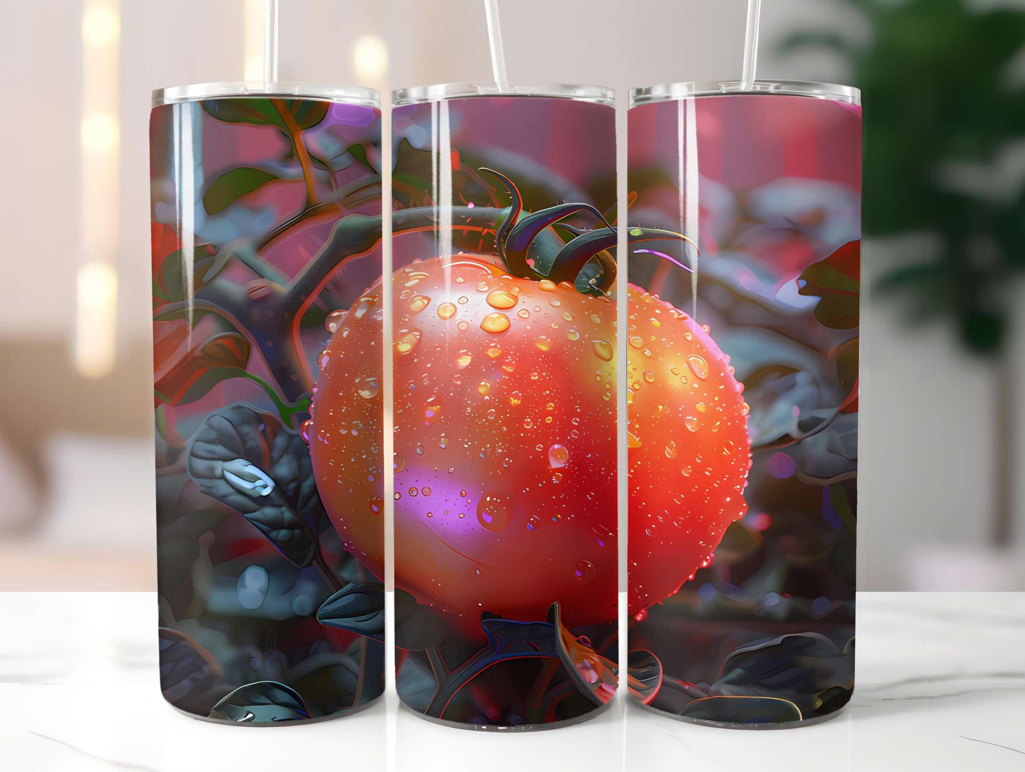 Tomato 2 Tumbler Wrap - CraftNest - Digital Crafting and Art