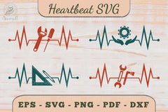 Heartbeat SVG Bundle - CraftNest - Digital Crafting and Art
