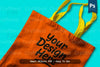 Tote Bag Cup Mockup Realistic