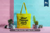 Tote Bag Cup Mockup Realistic Template Bundle