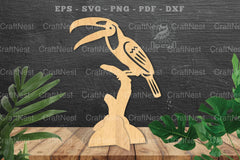 Toucan Bird Laser Cut Home Decor Clipart Bundle - CraftNest - Digital Crafting and Art