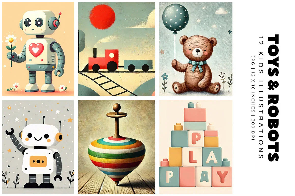 Toys and Robots - Nursery