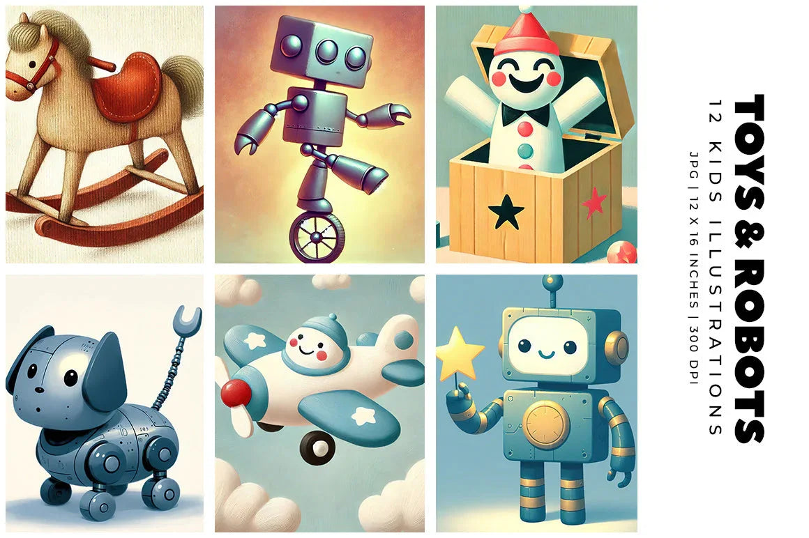 Toys and Robots - Nursery