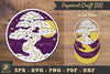 Tree 3D Layered Papercut Clipart Bundle