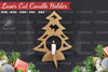 Tree Candle Holder Laser Cut Design Bundle