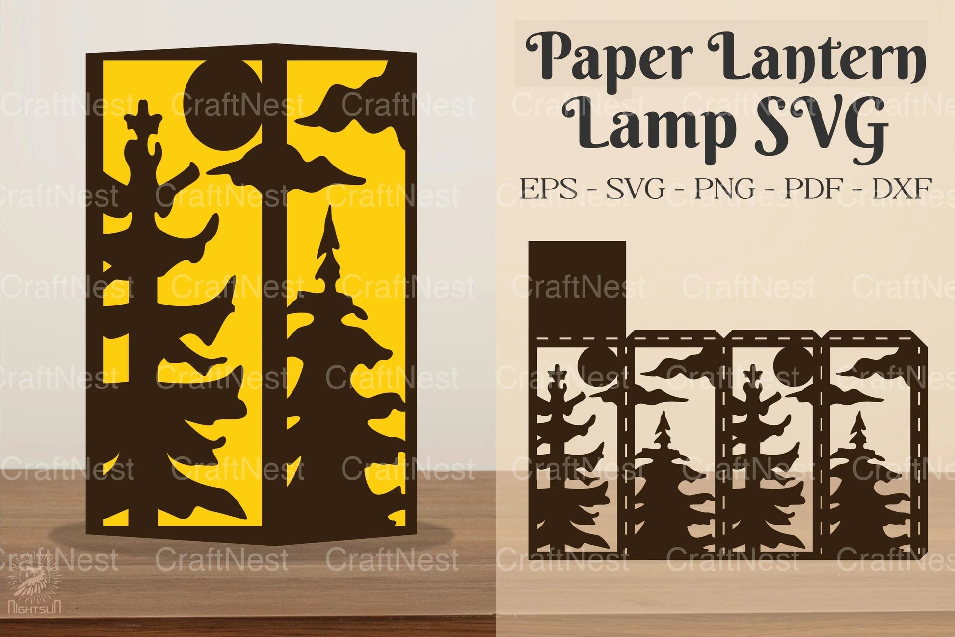 Tree Lamp Clipart Bundle - CraftNest - Digital Crafting and Art