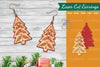 Tree Laser Cut Earrings SVG Bundle