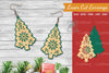 Tree Laser Cut Earrings SVG Bundle