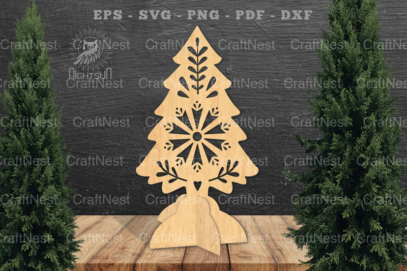 Tree Laser Cut Home Decor SVG Bundle - CraftNest - Digital Crafting and Art