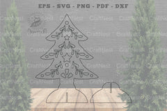 Tree Laser Cut Home Decor SVG Bundle - CraftNest - Digital Crafting and Art