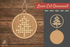 Tree Laser Cut Ornament SVG Bundle