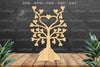Tree Love Laser Cut Home Decoration - Wall Art Decor