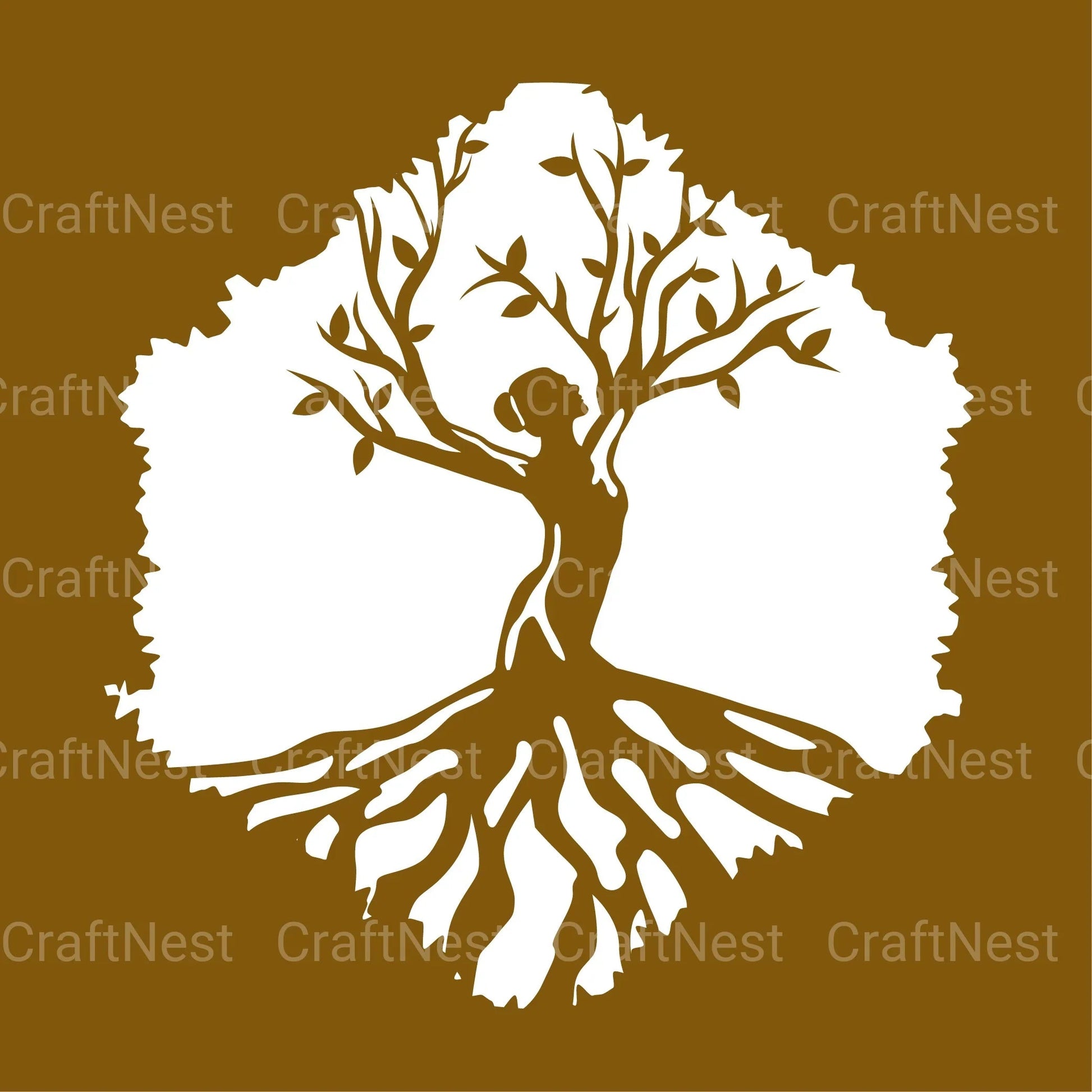 Tree of Life 3D Layered Papercut Clipart Bundle - CraftNest - Digital Crafting and Art