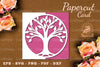 Tree of Life Papercut Card SVG Bundle