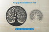 Tree of Life Round Laser Cut SVG Bundle