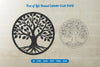 Tree of Life Round Laser Cut SVG Bundle