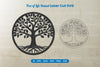 Tree of Life Round Laser Cut SVG Bundle