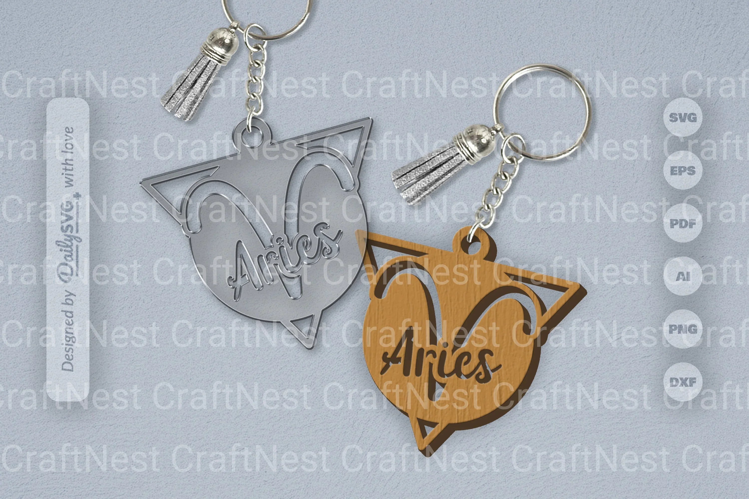 Aries Zodiac Triangle SVG Bundle