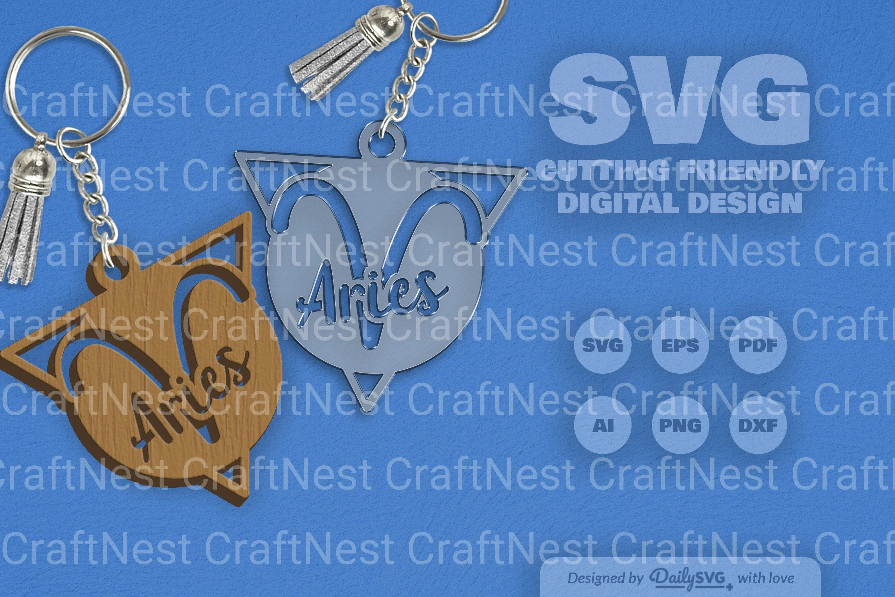 Aries Zodiac Triangle SVG Bundle