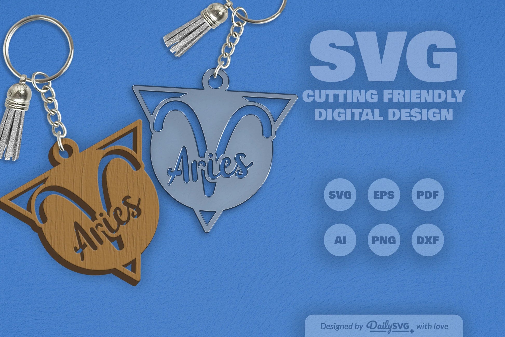 Aries Zodiac Triangle SVG Bundle - CraftNest - Digital Crafting and Art