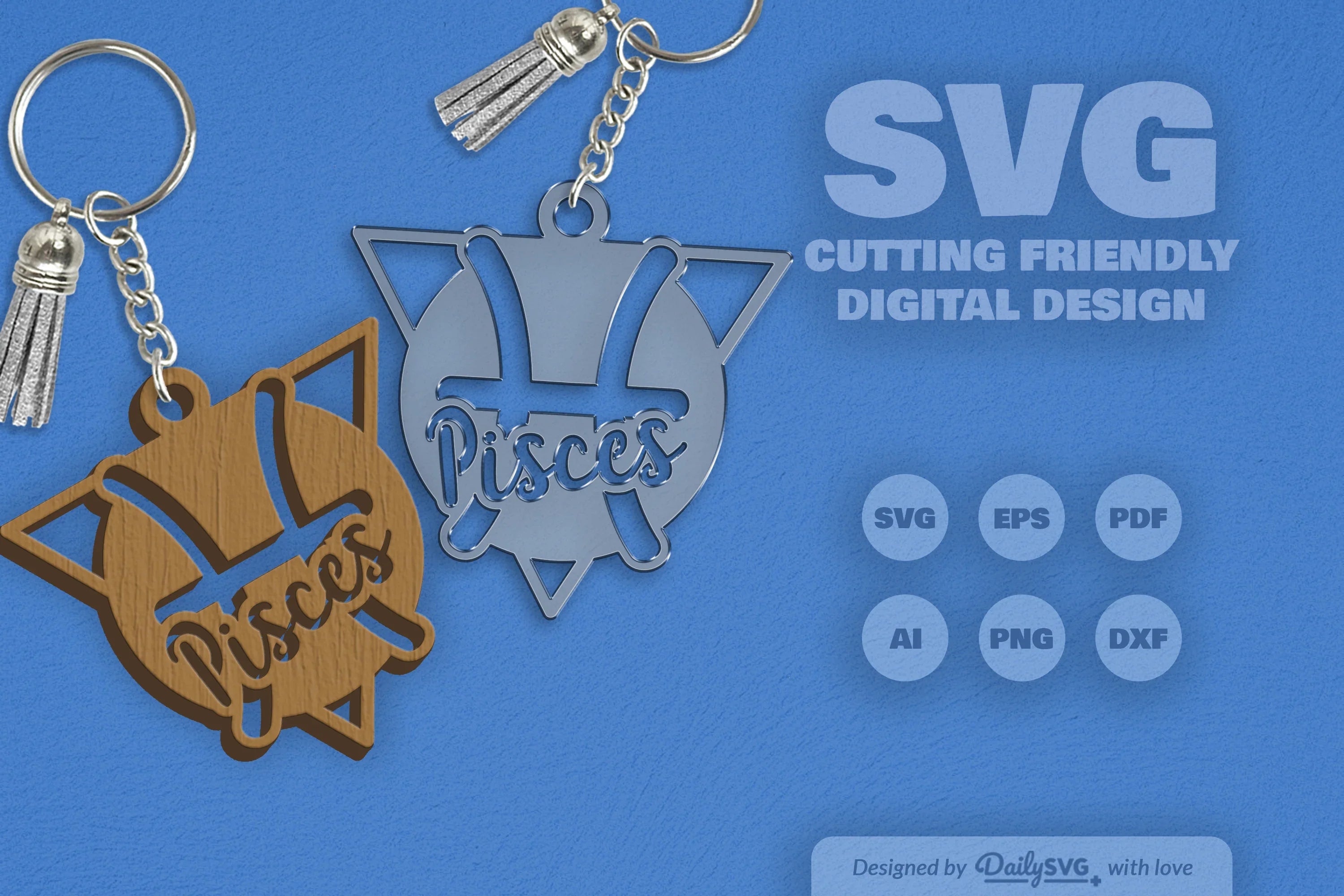 SVG Triangle Zodiac Pisces SVG Bundle - CraftNest - Digital Crafting and Art