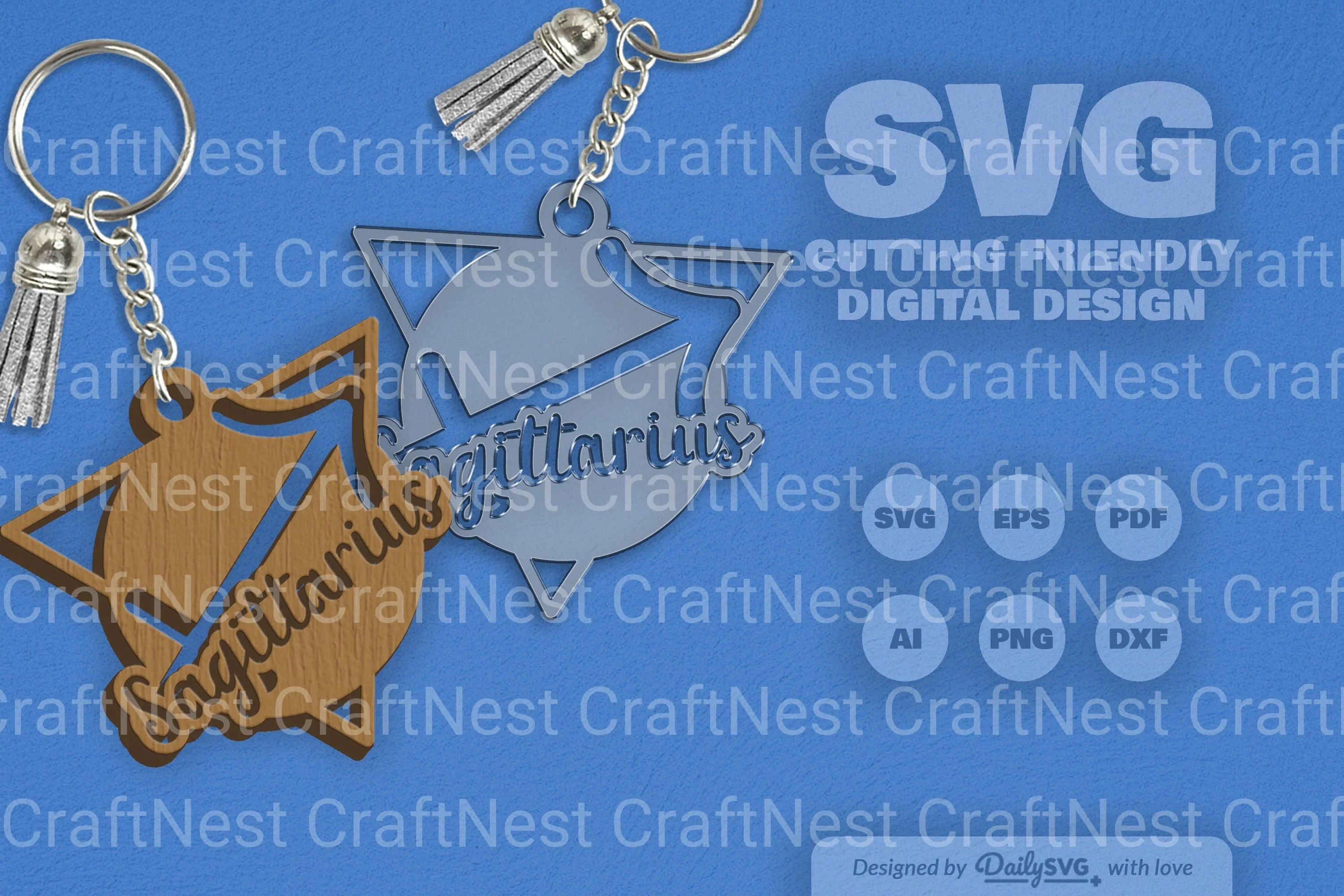 SVG Triangle Zodiac Sagittarius SVG Bundle