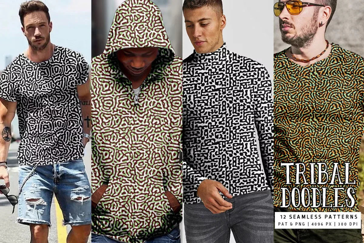 Tribal Doodles - Exotic & Ethnic - CraftNest - Digital Crafting and Art