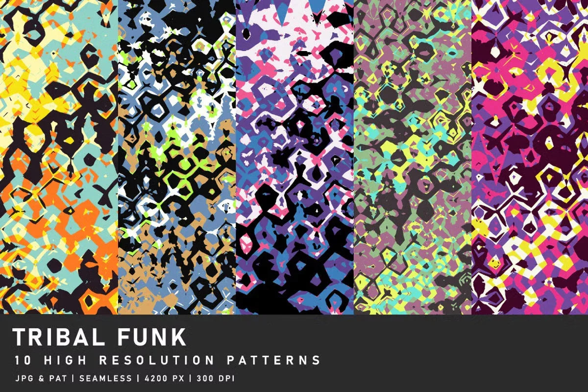 Tribal Funk - Exotic & Ethnic - CraftNest - Digital Crafting and Art