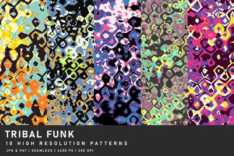 Tribal Funk - Exotic & Ethnic - CraftNest - Digital Crafting and Art