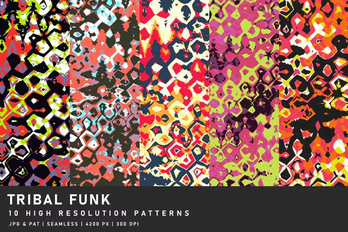 Tribal Funk - Exotic & Ethnic - CraftNest - Digital Crafting and Art