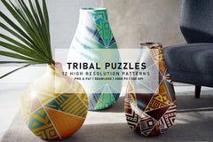 Tribal Puzzles - Exotic & Ethnic - CraftNest - Digital Crafting and Art
