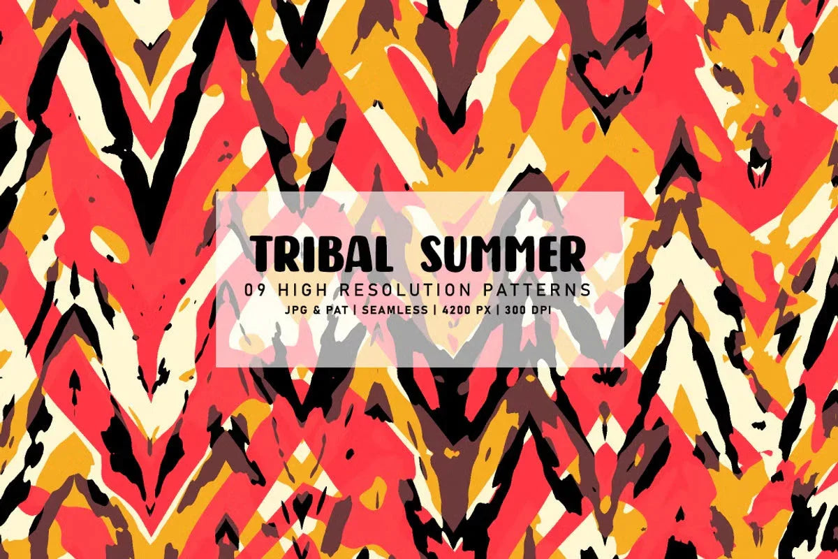 Tribal Summer - Exotic & Ethnic - CraftNest - Digital Crafting and Art