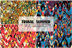 Tribal Summer - Exotic & Ethnic - CraftNest - Digital Crafting and Art