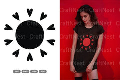 Tribal Sun Tattoo SVG Bundle - CraftNest - Digital Crafting and Art