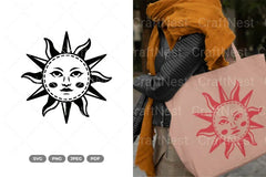 Tribal Sun SVG Bundle - CraftNest - Digital Crafting and Art